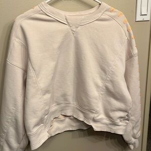 For movement short sweatshirt